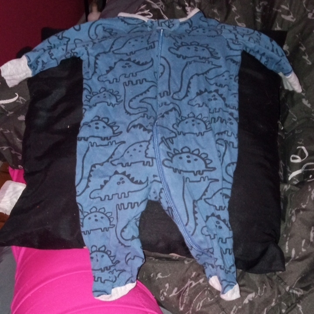 Gerber Blue Dinosaur Bodysuit